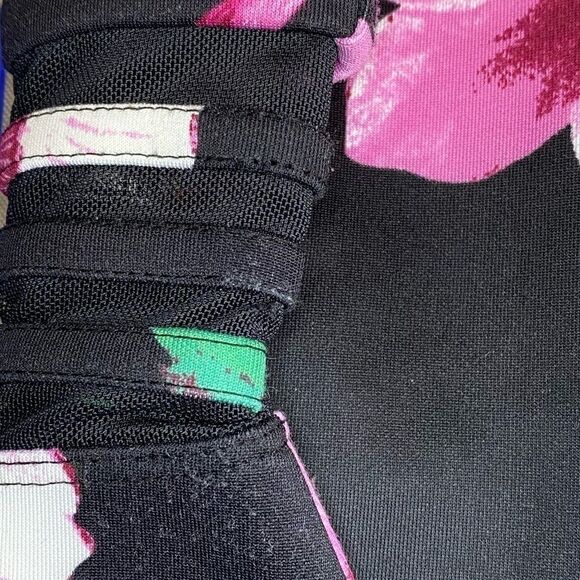 KOMAROV Sleeveless Floral Mesh Summer Midi Dress - Picture 7 of 9